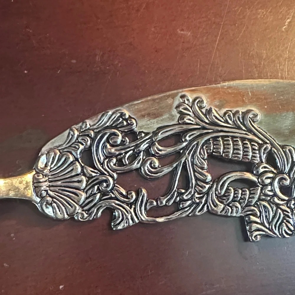 Godinger Intricate Silver Plated Fish Server